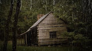  Heavy Rain and Thunder Sounds for Sleeping - Black Screen | Thunderstorm Sleep Sounds