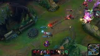 INSANE Thresh GODLIKE HOOK!!! ( Shinji abuses hitboxes )