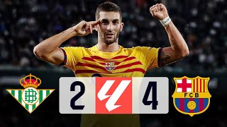 Real Betis vs Barcelona [2-4], La Liga 23\/2024 - MATCH REVIEW