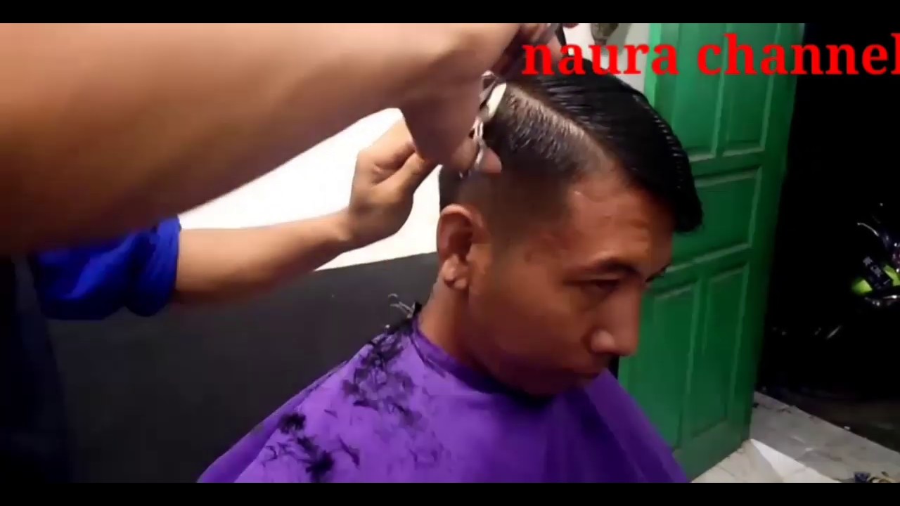 Gaya model  rambut  semi undercut  buat pemula YouTube