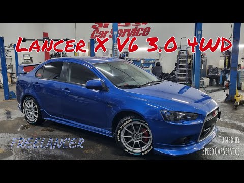 Собрали Lancer X V6 3.0 4WD - FREELANCER