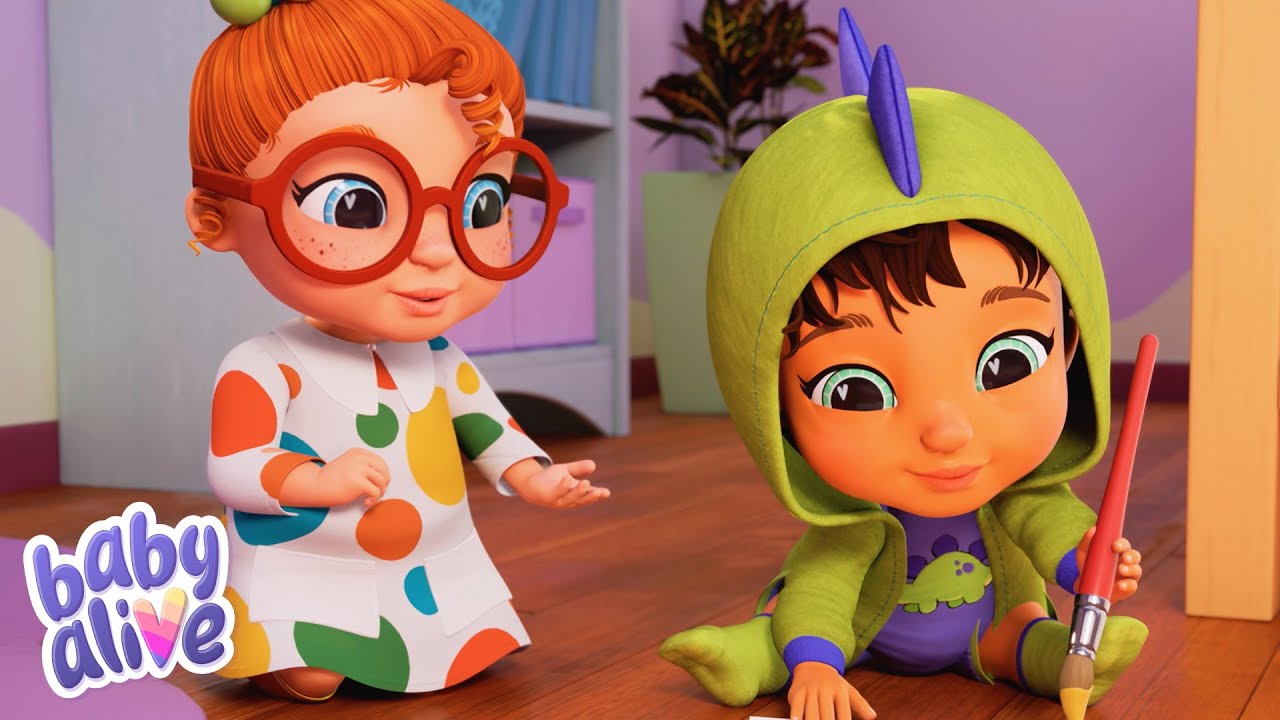 Naptime Naughties 💤😴  NEW SEASON 4 💕 Baby Alive Official 🍼 Cartoons for Kids ✨ #babyalive