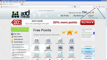 Addmefast hack with imacros  (over 9000 points Daily) WORKS 100%