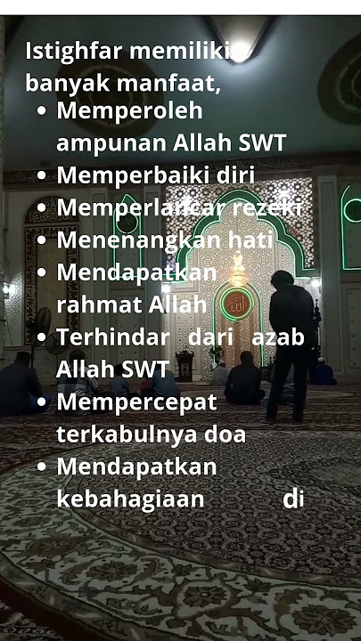 Manfaat Istiqfhar #shortvideo