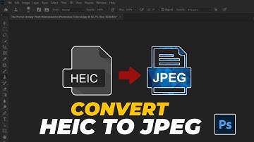 How to Convert HEIC to JPG in Photoshop 2024 | Tutorial For Beginner