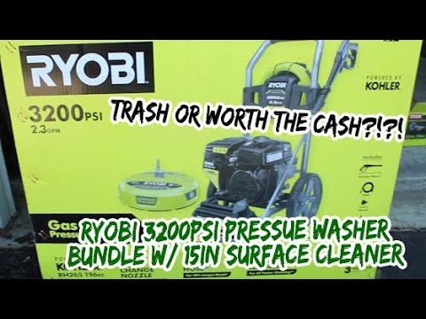 3200 PSI KOHLER GAS PRESSURE WASHER - RYOBI Tools