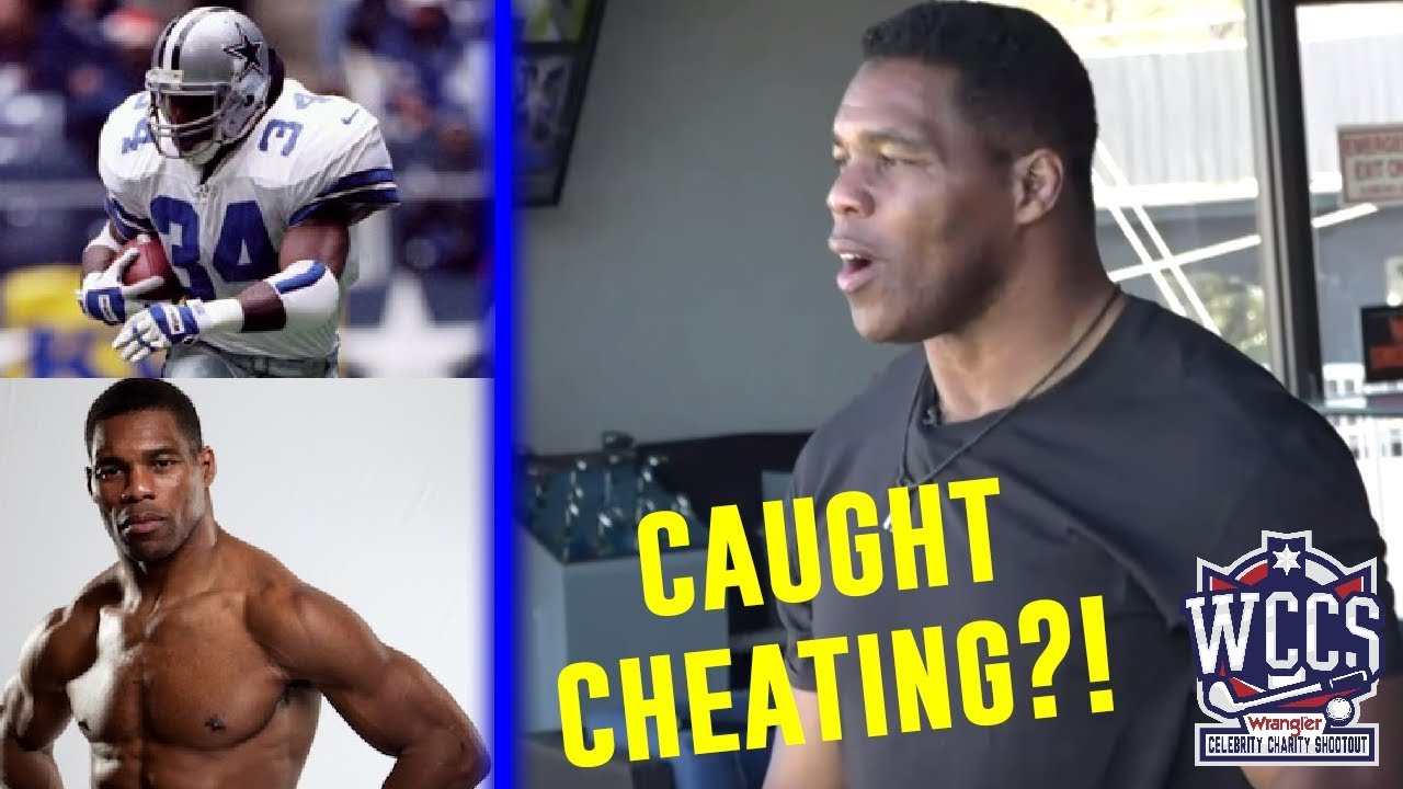 Herschel Walker Cheats For Charity Golf Youtube