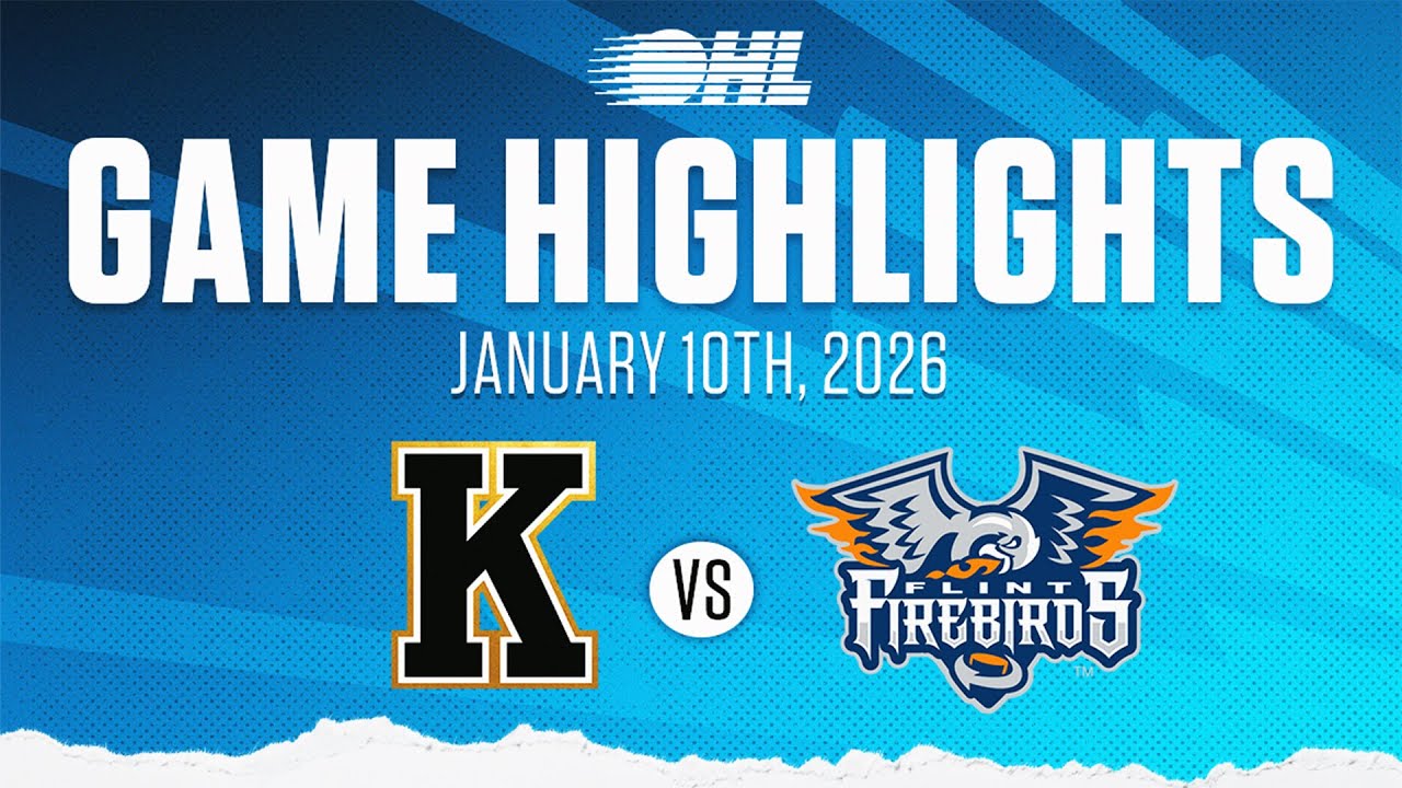 Обзор матча OHL: Кингстон Фронтенакс против Флинт Файрбердс, 10 января 2026 года.