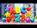 Learn ABC, 123 , Colors And Shapes | Kids Basic Learning For 3 Year Olds | #abc #123 #kids