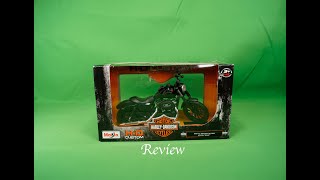 Harley Davidson 2014 Sportster Iron 883 1/12 Scale Vehicle Review