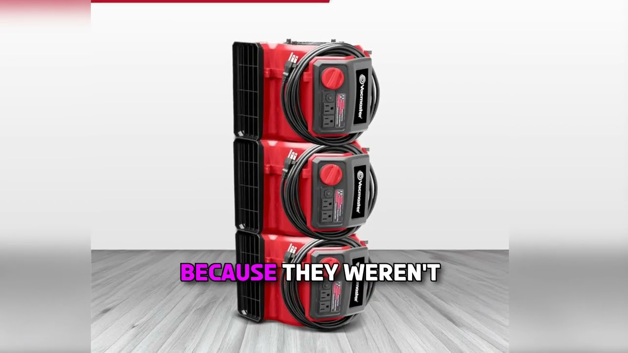 Vacmaster AM201 Air Mover Review | Best Utility Blower Fan for Water Damage & Garage Cooling