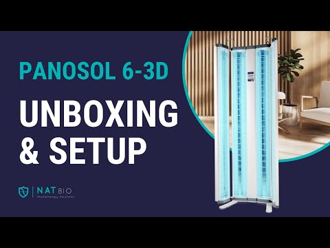 Panosol 6-3D Phototherapy Device: Unboxing & Setup Tutorial