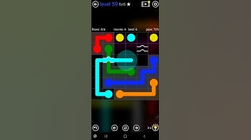 How To Solve Flow Free Bridges 6x6 Mania Pack Level 59 Board Walk Through Solution Walkthrough