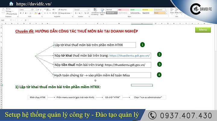 Hướng dẫn nộp thuế môn bài http thuedientu.gdt.gov.vn năm 2024