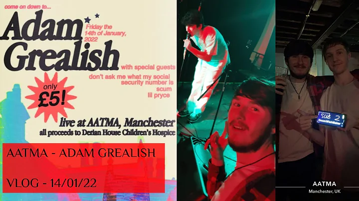 Adam Grealish At AATMA - Vlog (14/01/22)