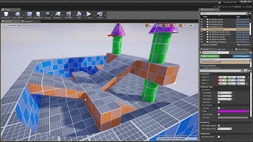 Blockout Tools Plugin for UE4 - Demo #1
