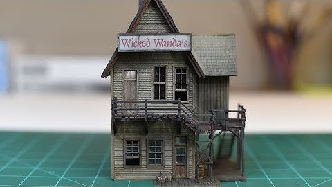 Wicked Wandas by Bar Mills Models Build in HO Scale