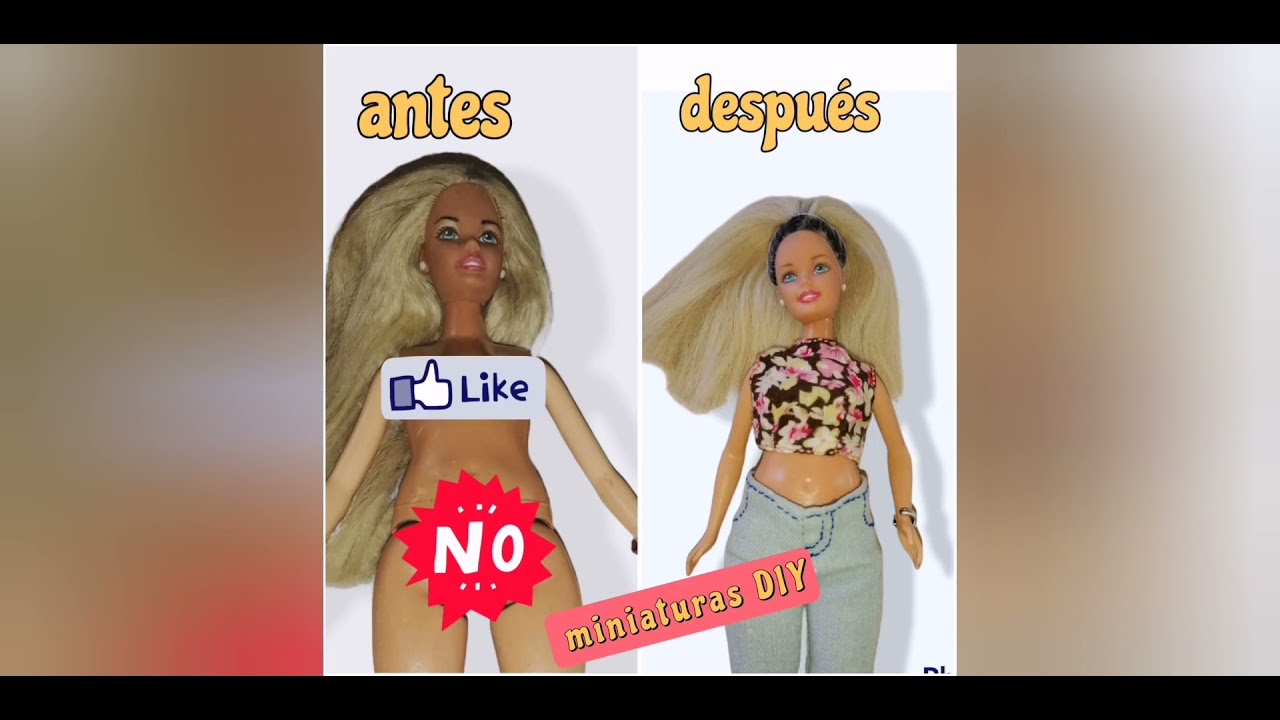 reparación de brazos de Barbie