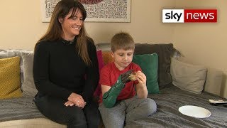 Meet the UK's youngest owner of a bionic 'hero arm'