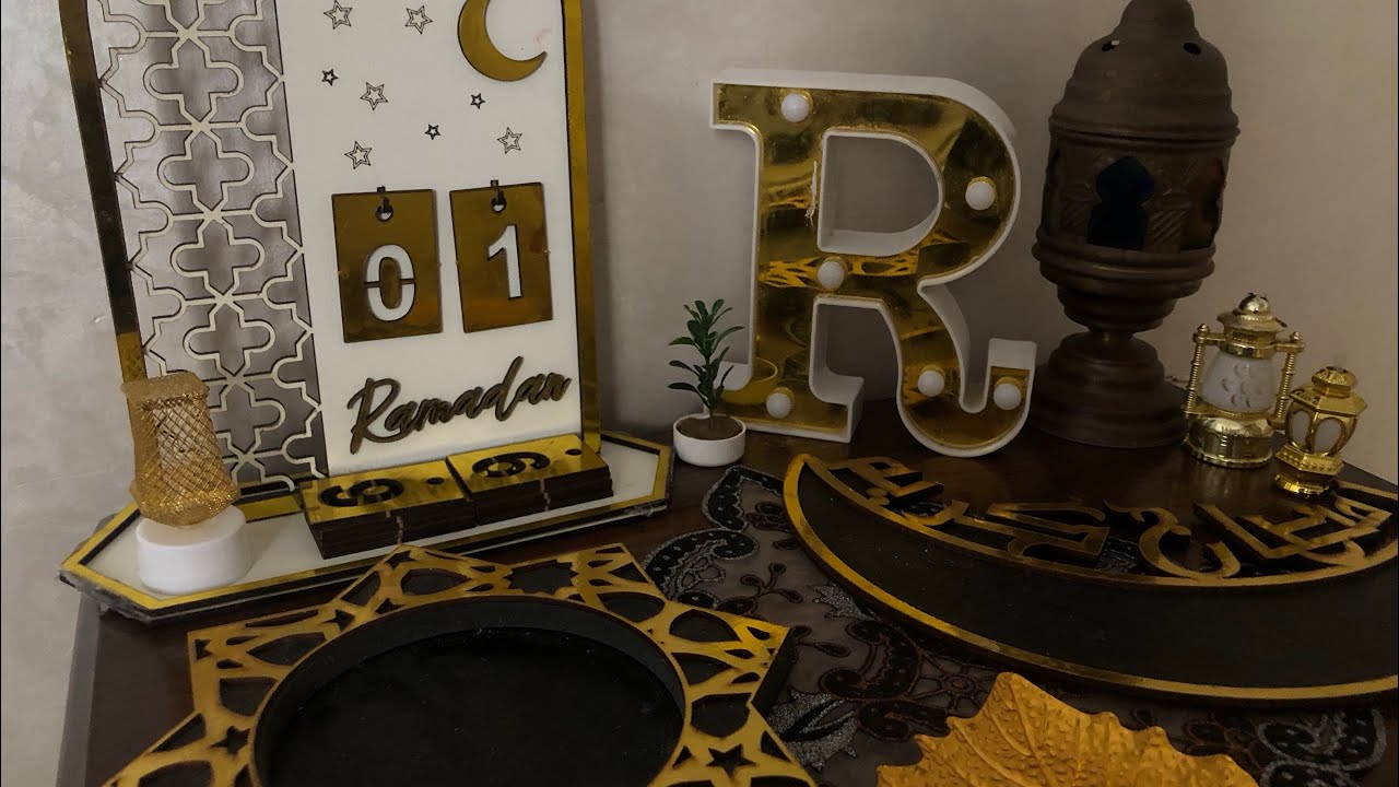 تحضيرات رمضان 2026 ✨ أجواء دافئة ولمسات ذهبية / اللهم بلغنا رمضان🌙☪️