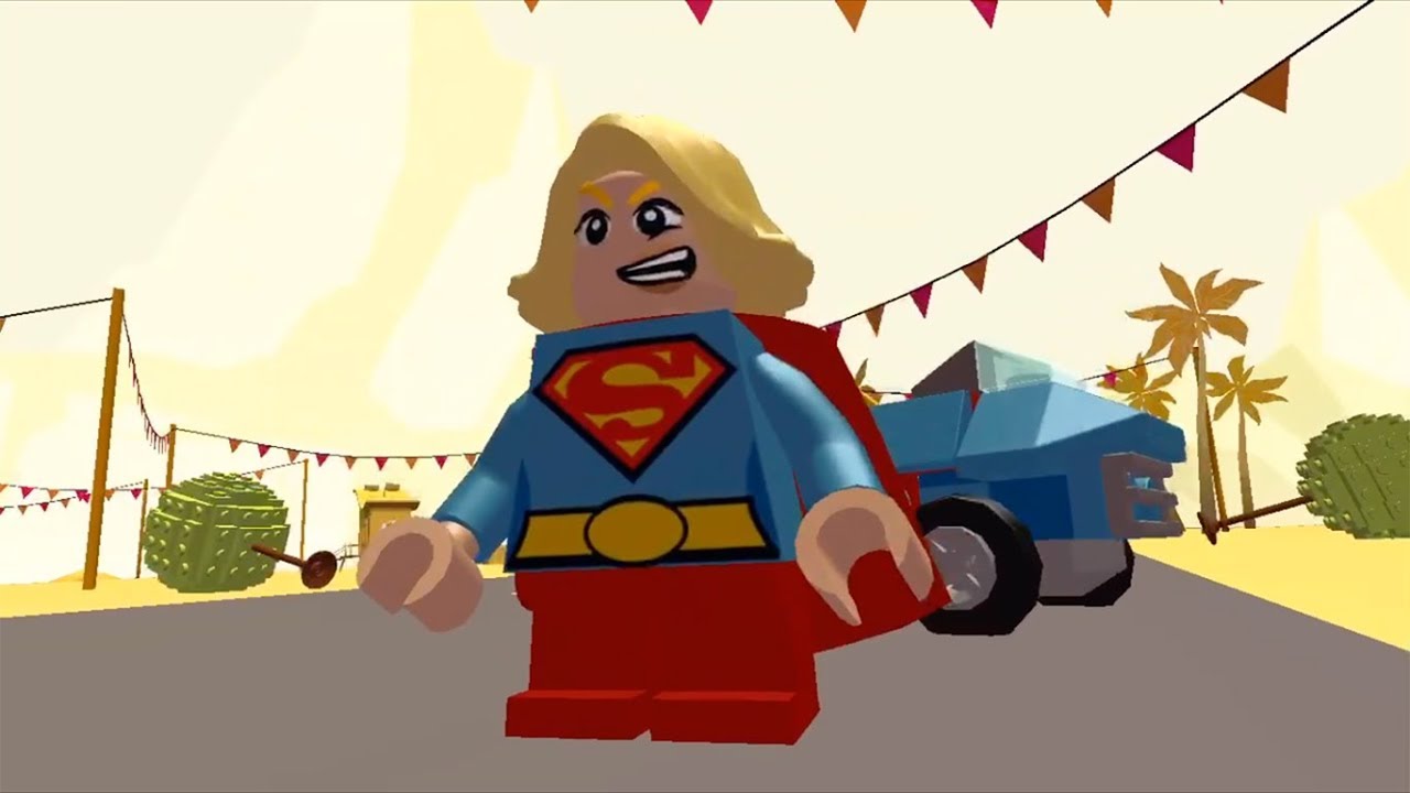 Lego Supergirl Lego Super Hero Kartun Lego Kartun Lucu Kartun Anak Anak Film Anak Anak Youtube