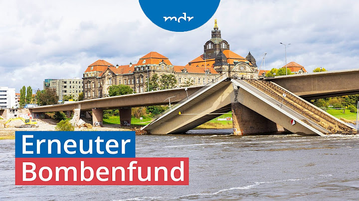 Dritter Bombenfund an Carolabrücke | MDR um 4 | MDR