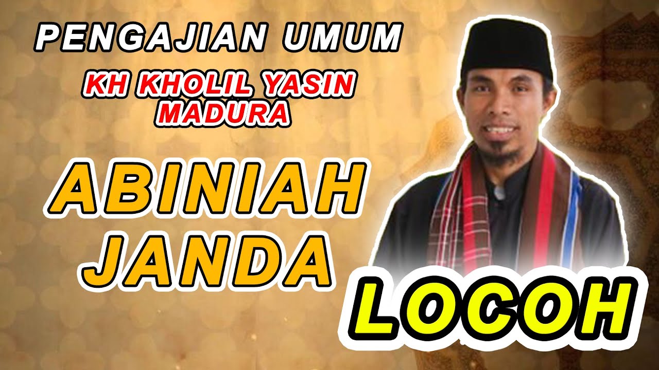 kocak ceramah lucu KH HOLIL YASIN || live POHSANGIT LOR PROBOLINGGO
