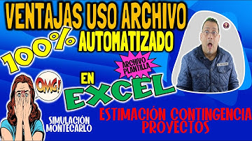 🚀Calculo Contingencias en Proyectos con Archivo Automatizado en EXCEL