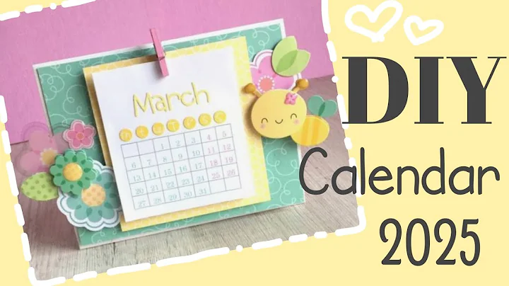 DIY Calendar 2025🩷🌷✨️