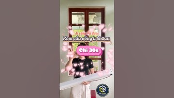 Rèm cầu vồng không cần khoan tường