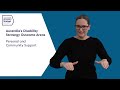 Summary of Australia’s Disability Strategy 2025 Implementation Report: Auslan