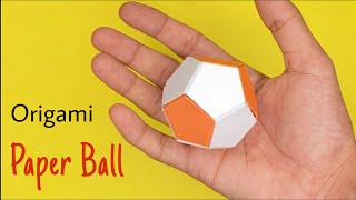 Paper Ball ⚽️ Origami ⚽️ Paper Craft image