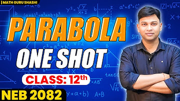 PARABOLA | One Shot | 12th Maths | NEB 2082