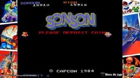 Capcom Arcade 2 Stadium - Game Sonson. 1984.