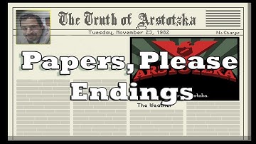 Papers, Please! Ending #14 (spoiler alert)