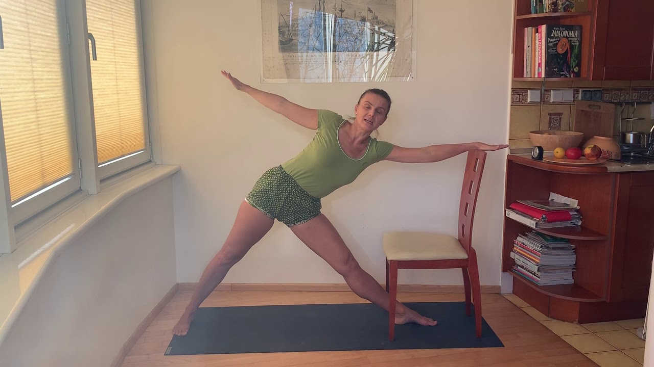 Joga z krzesłem YouTube