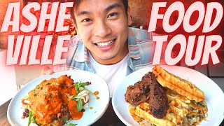 Asheville North Carolina FOOD TOUR 2020 | NC Travel Vlog Pt. 1