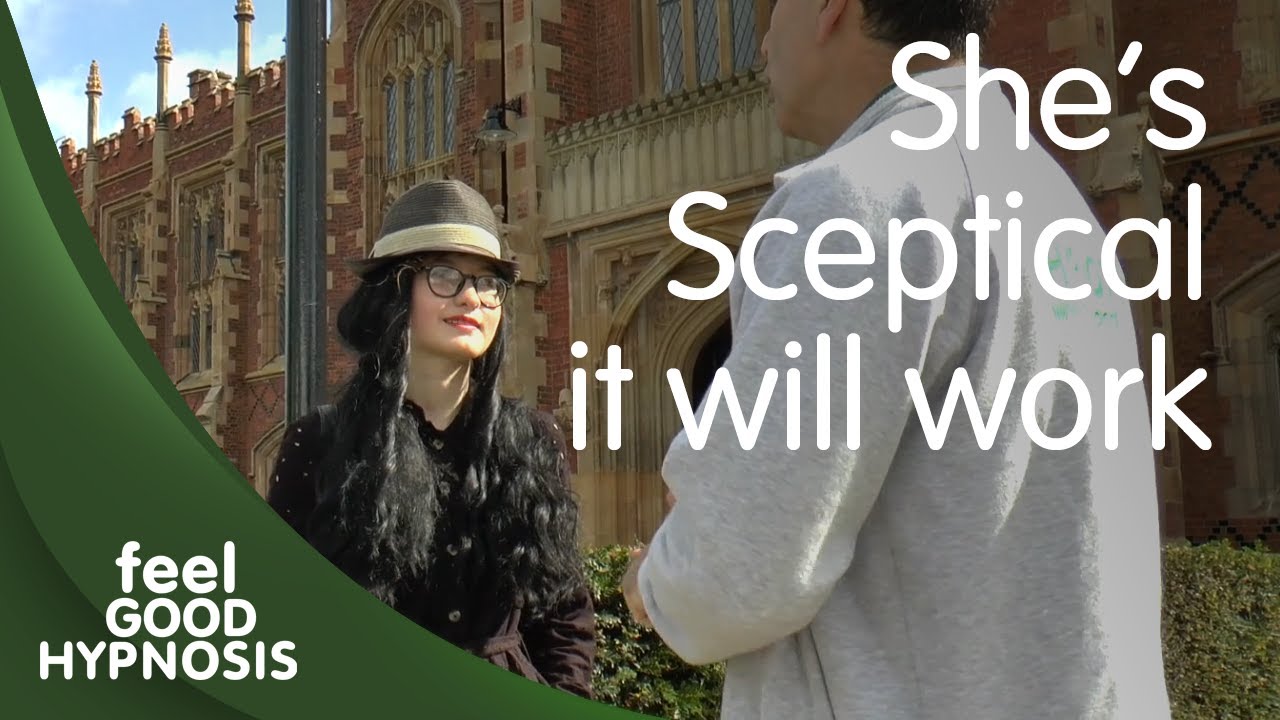 Can sceptical people be hypnotised?  Question discussed with a street hypnosis example