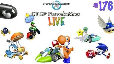 LIVE - MkWii CTGP (#176) Countdown & CTWW
