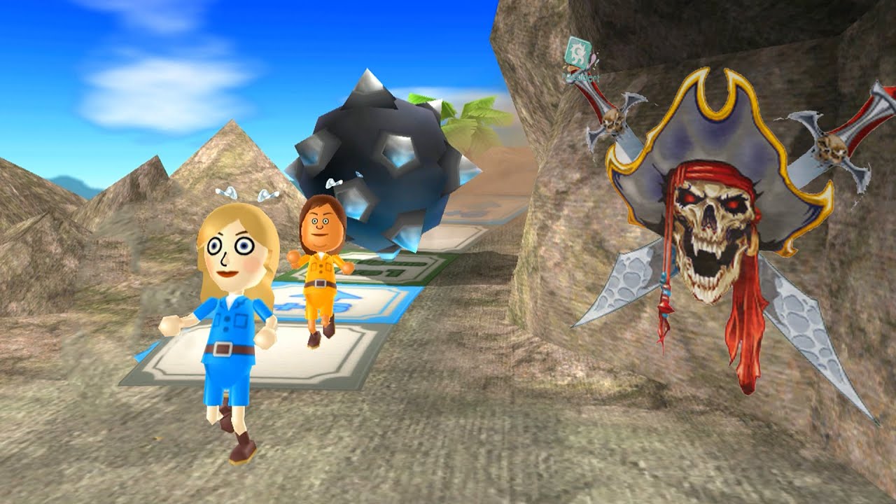 Wii Party Board Game Island - Rosalina Vs Asami Vs Sakura Vs Steph (Master CPU)