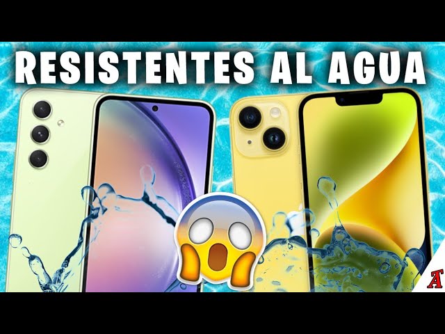 Mejores CELULARES RESISTENTES AL AGUA 2024 💦 (Con Buena CAMARA) Parte 2 