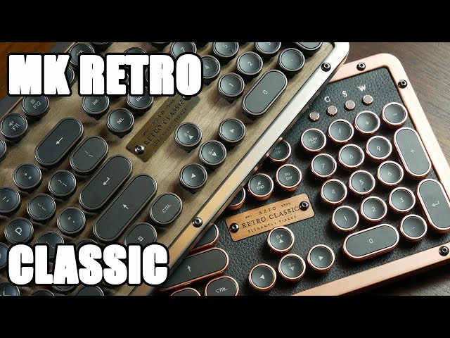 Azio MK Retro Classic Review: The Most Beautiful Mechanical Keyboard? class=