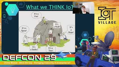 DEFCON 29 IoT Village - Cheryl Biswas - Mind the Gap Managing Insecurity in Enterprise IoT