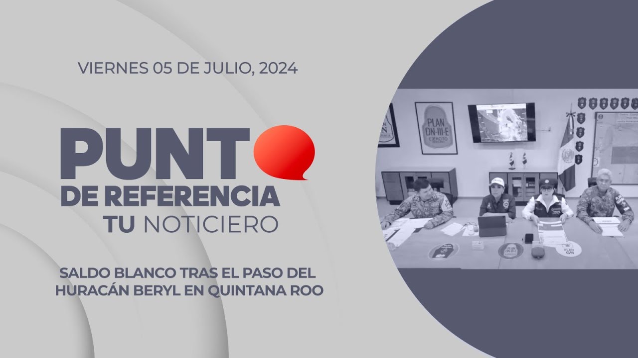 Punto de Referencia: Saldo blanco tras el paso del Huracán Beryl en ...