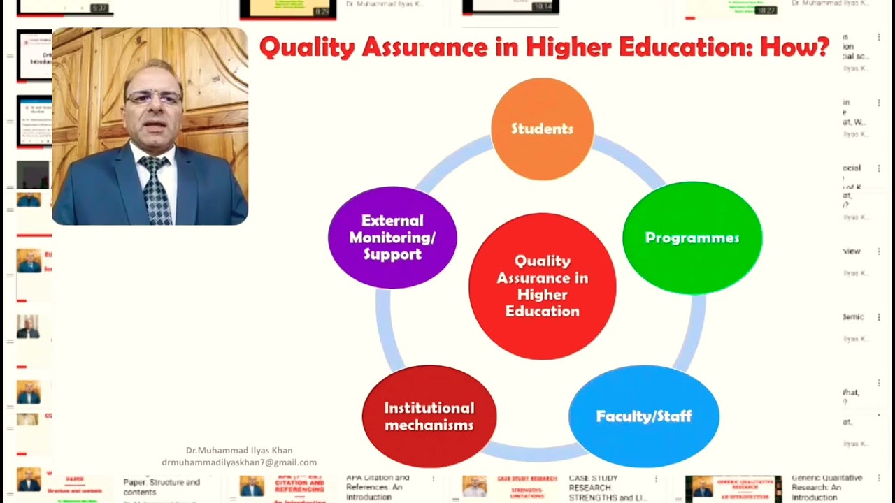 certificate courses in quality assurance in higher education