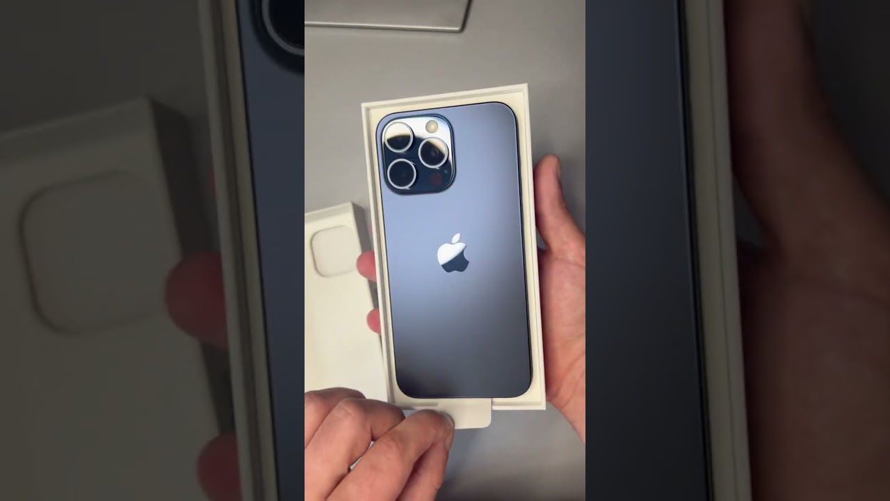 Unboxing Apple iPhone 15 Pro Max 256GB Blue Titanium
