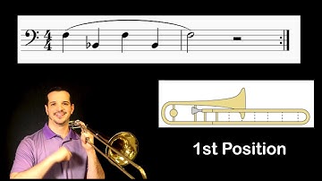 Trombone Lip Slurs for Beginners - Play Along