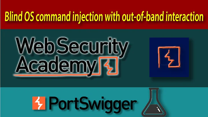 Blind OS command injection with out of band interaction | Web Security Academy | PortSwigger |