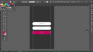 Mobile App Design in Adobe Illustrator CC screenshot 2