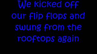 Sunburn - Owl City Lyrics